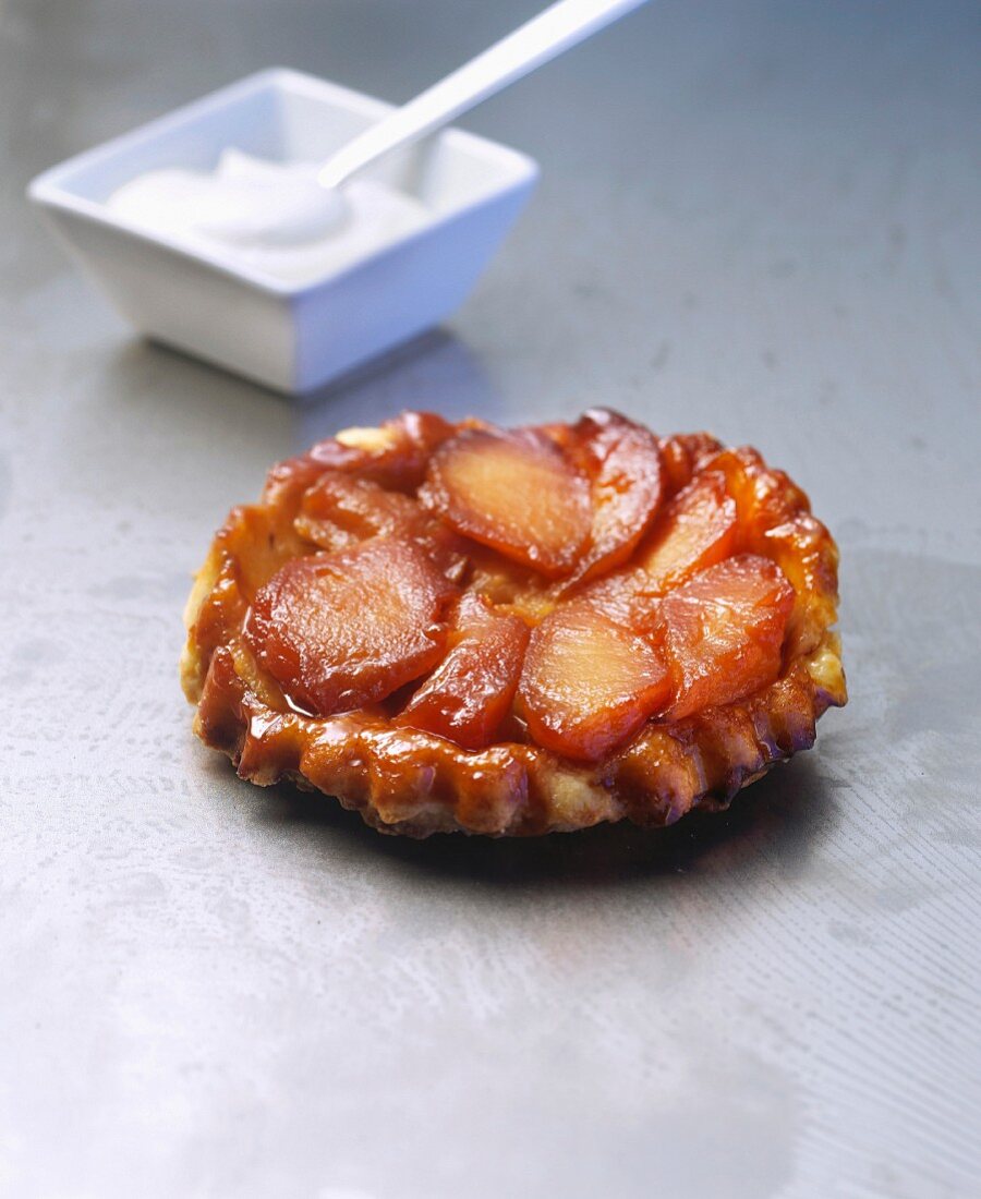 Apfel-Tartelett Tatin