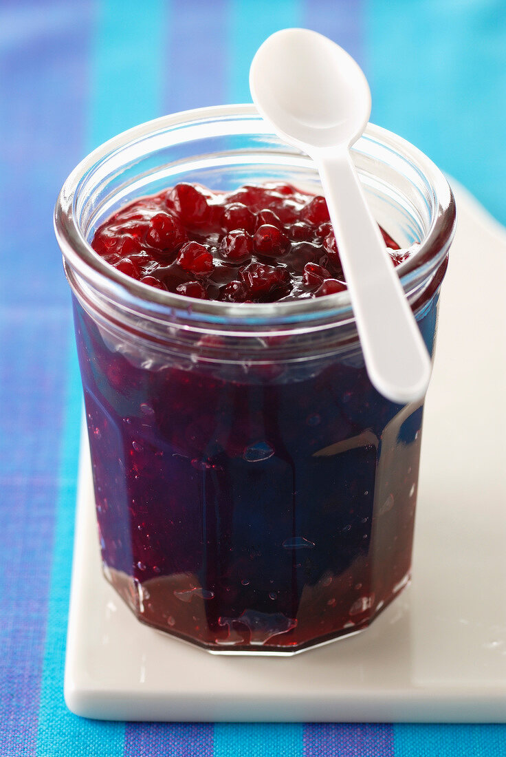 Cranberry jam (Close Up)