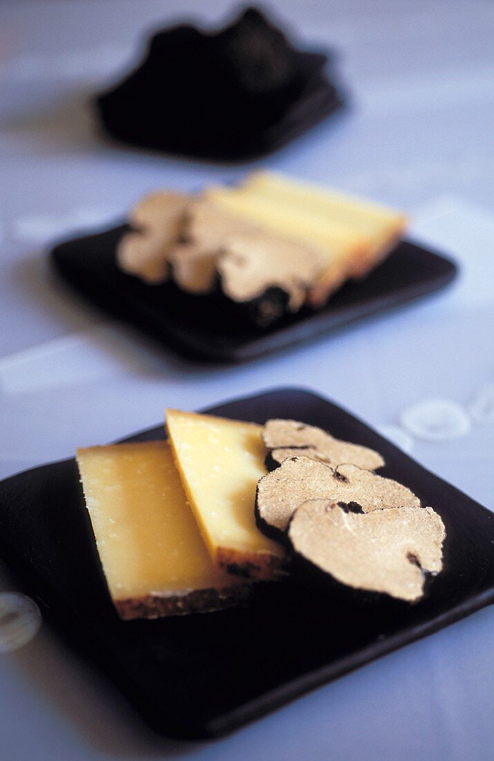 Comté cheese and truffles