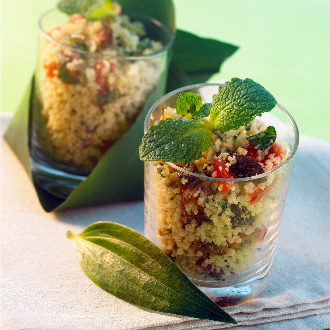 tabouleh oriental-style with mint