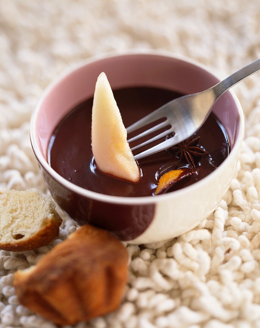 Chocolate fondue