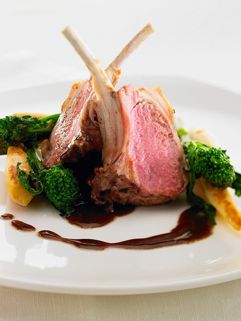 Rack of lamb