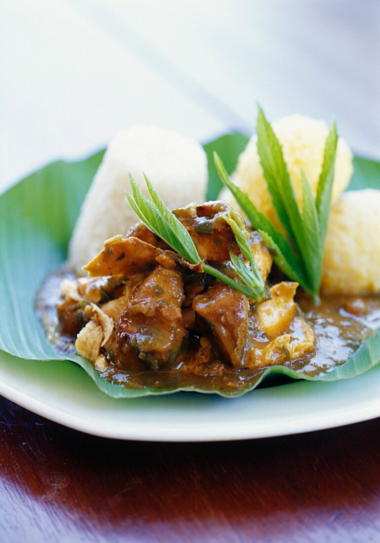 Spicy chicken Fricassée