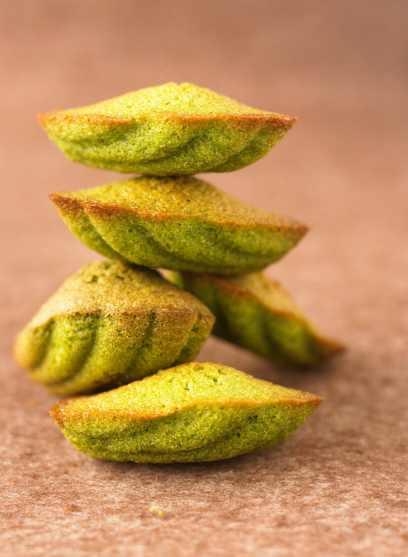 Matcha tea Madeleines