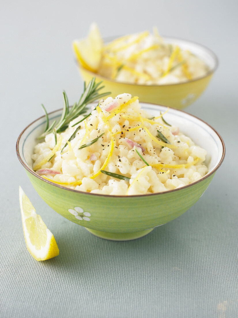 Lemon and rosemary Risotto