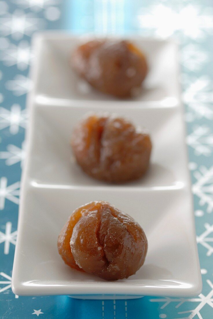 Candied chestnuts