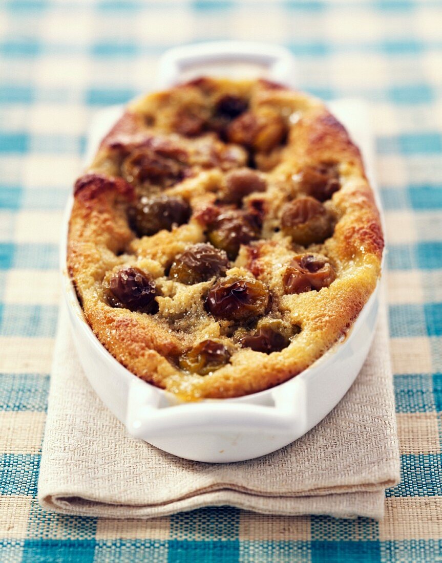 Mirabelle plum Clafoutis