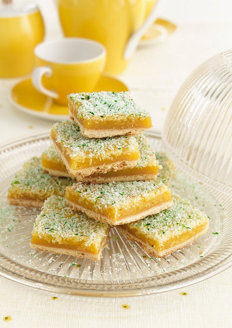 Lemon and coconut cookies