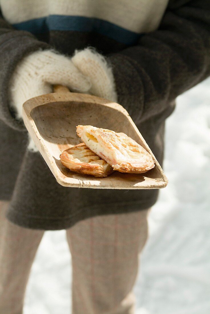 Sandwichtoast mit geräuchertem Schinken