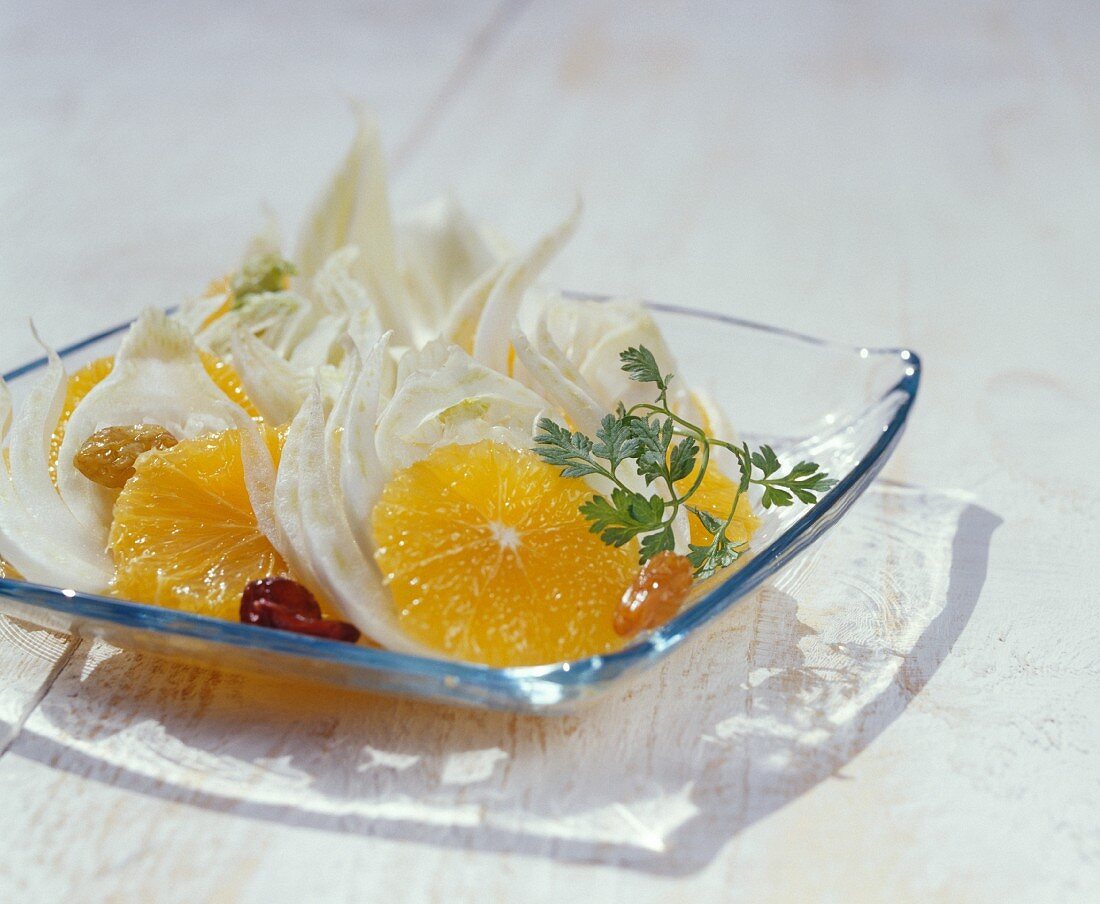 Fennel and orange salad