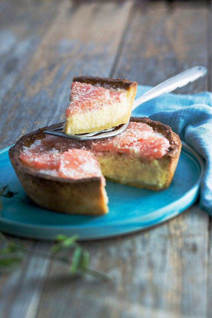 Grapefruit tartlet