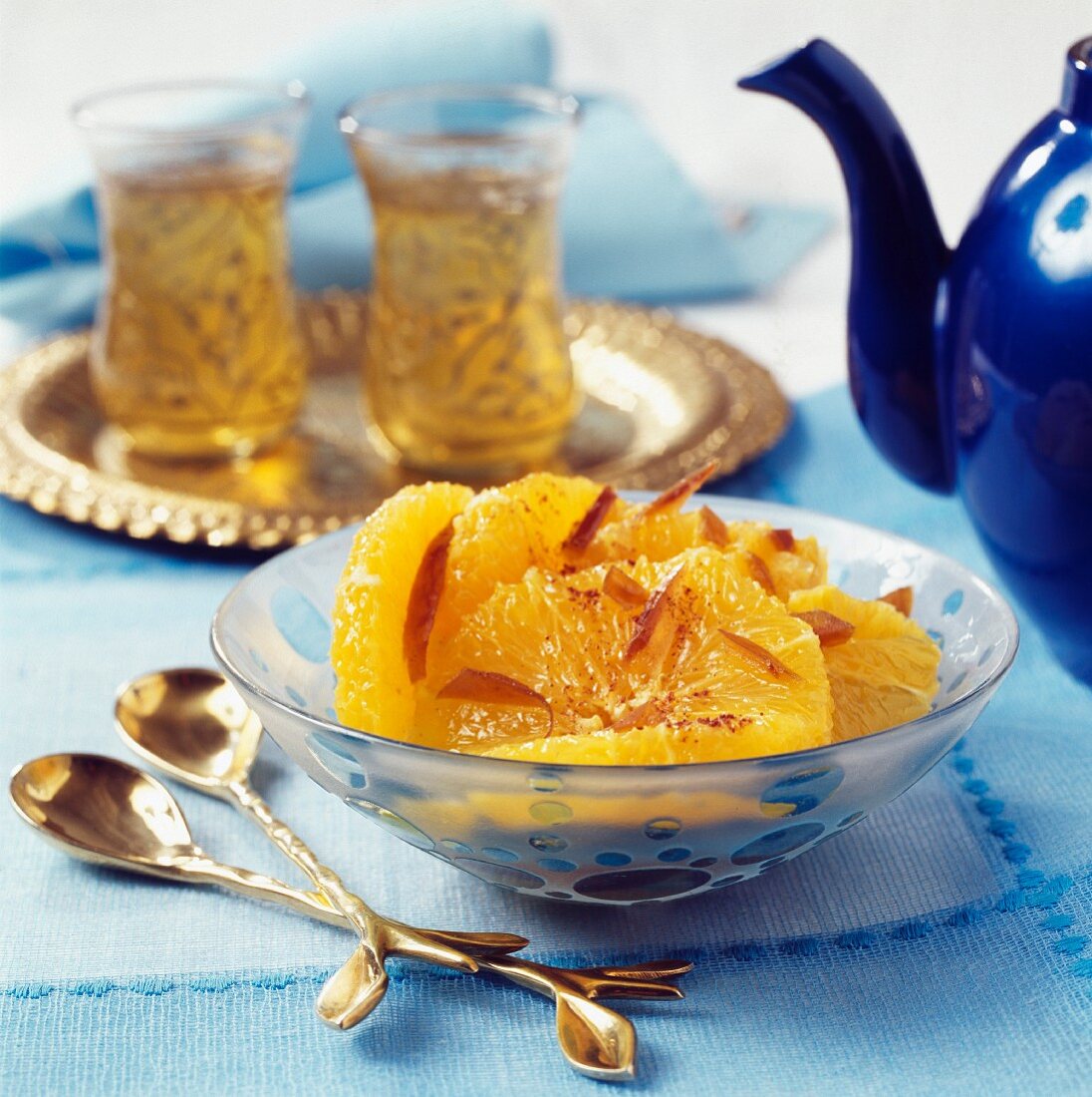 Orangensalat auf marokkanische Art