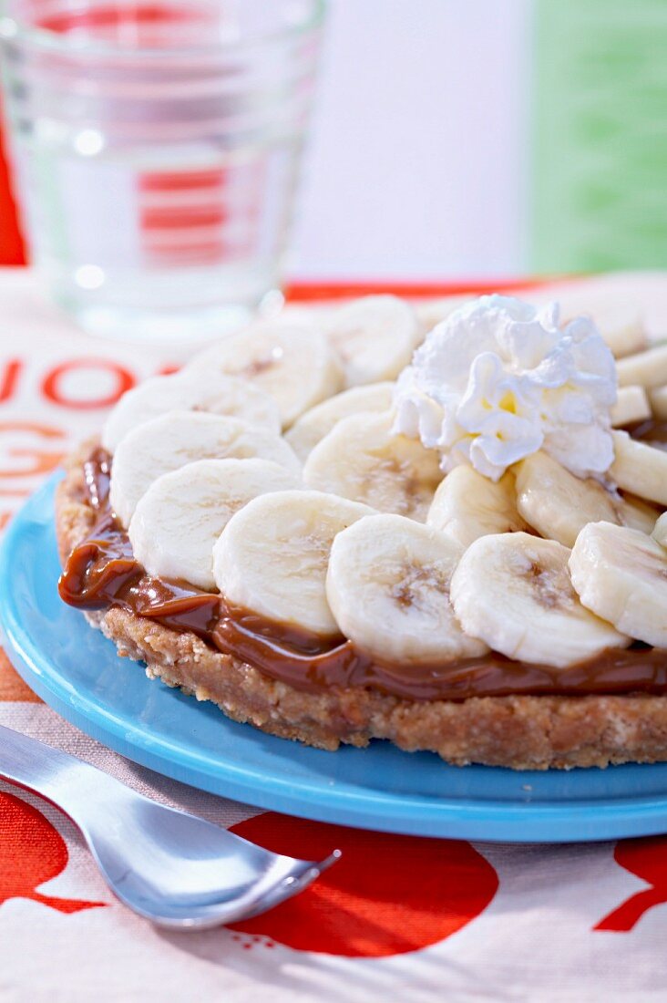 Bananen-Milchkonfitüren-Tarte