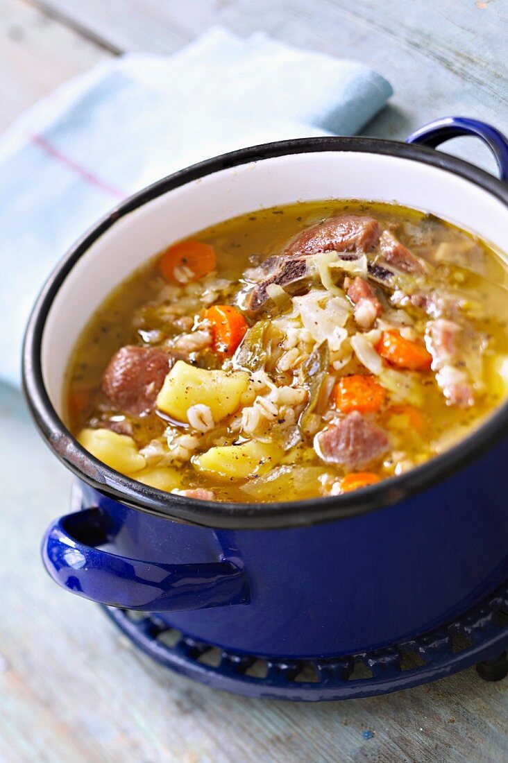 Irish Stew (Fleisch-Gemüse-Eintopf, Irland)