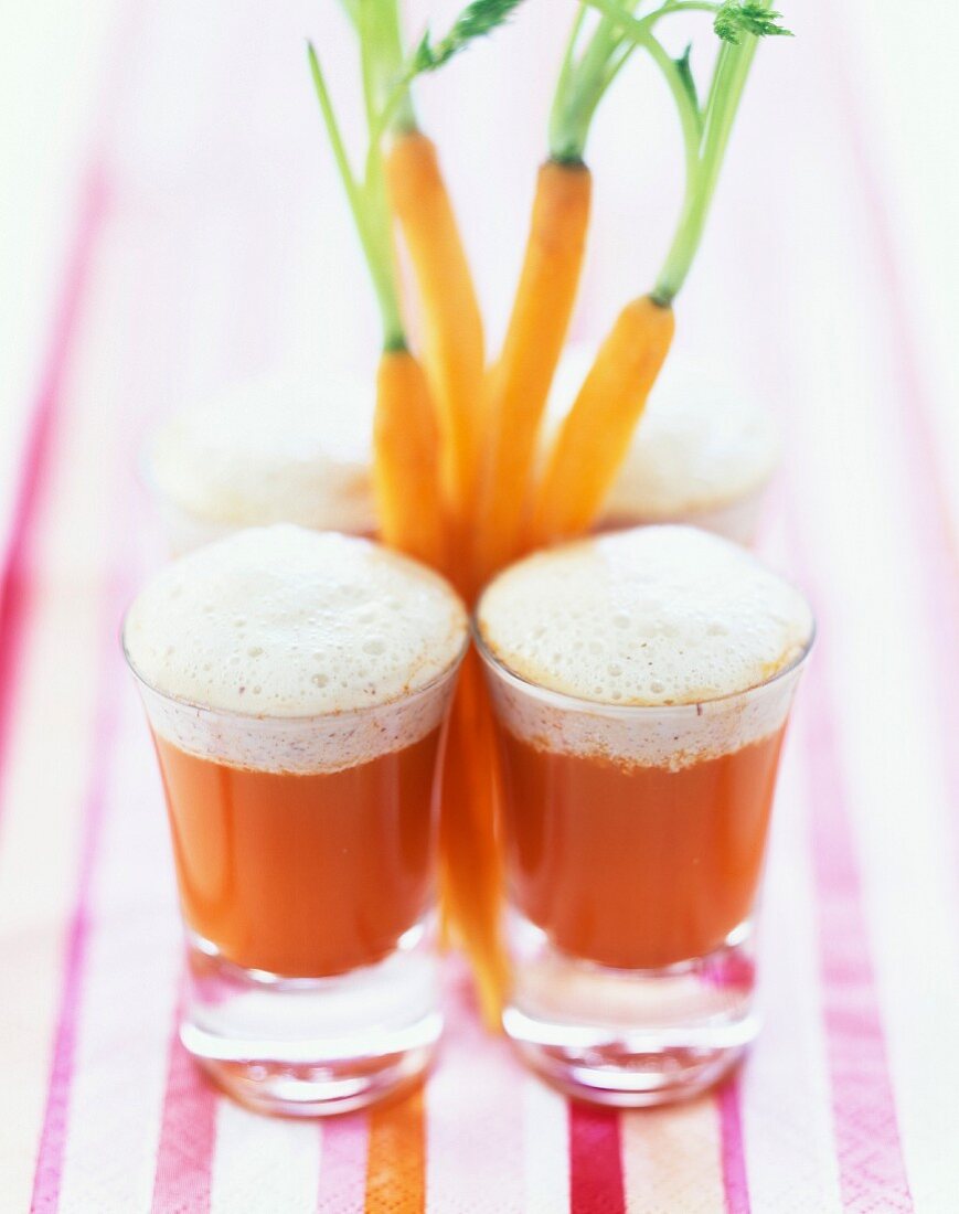 Carrot consommé