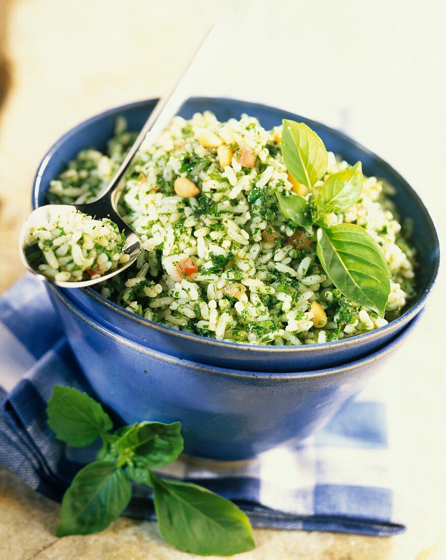 Rice with herbs