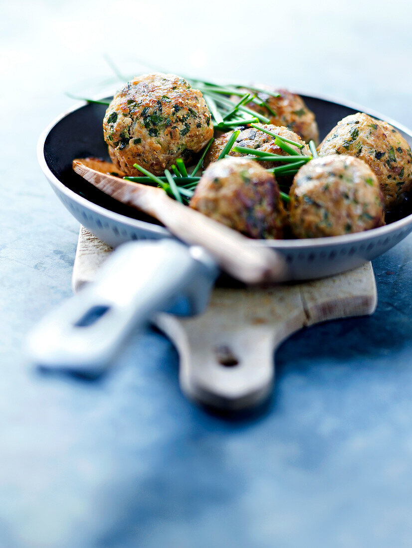 Veal and herb balls