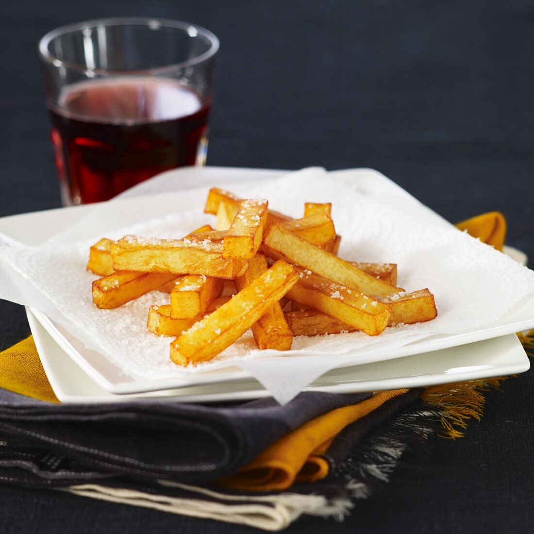 Hausgemachte Pommes frites