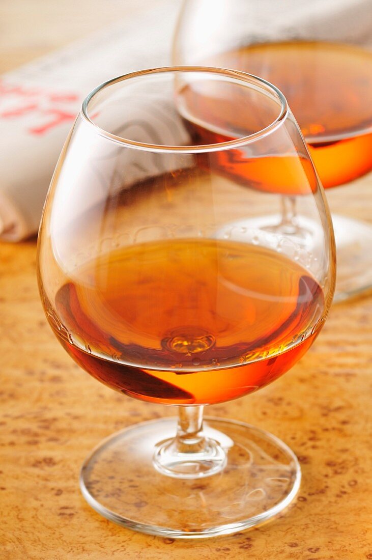 Cognac im Glas