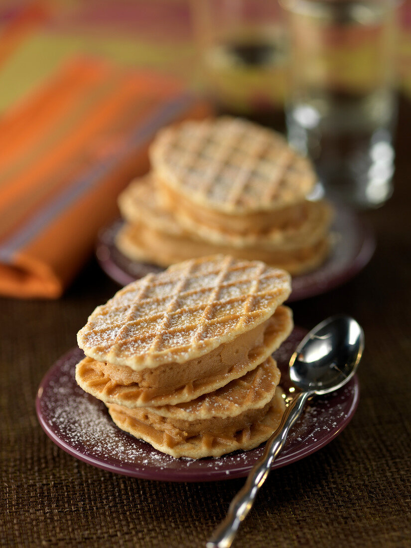 Cheesecake -style waffles