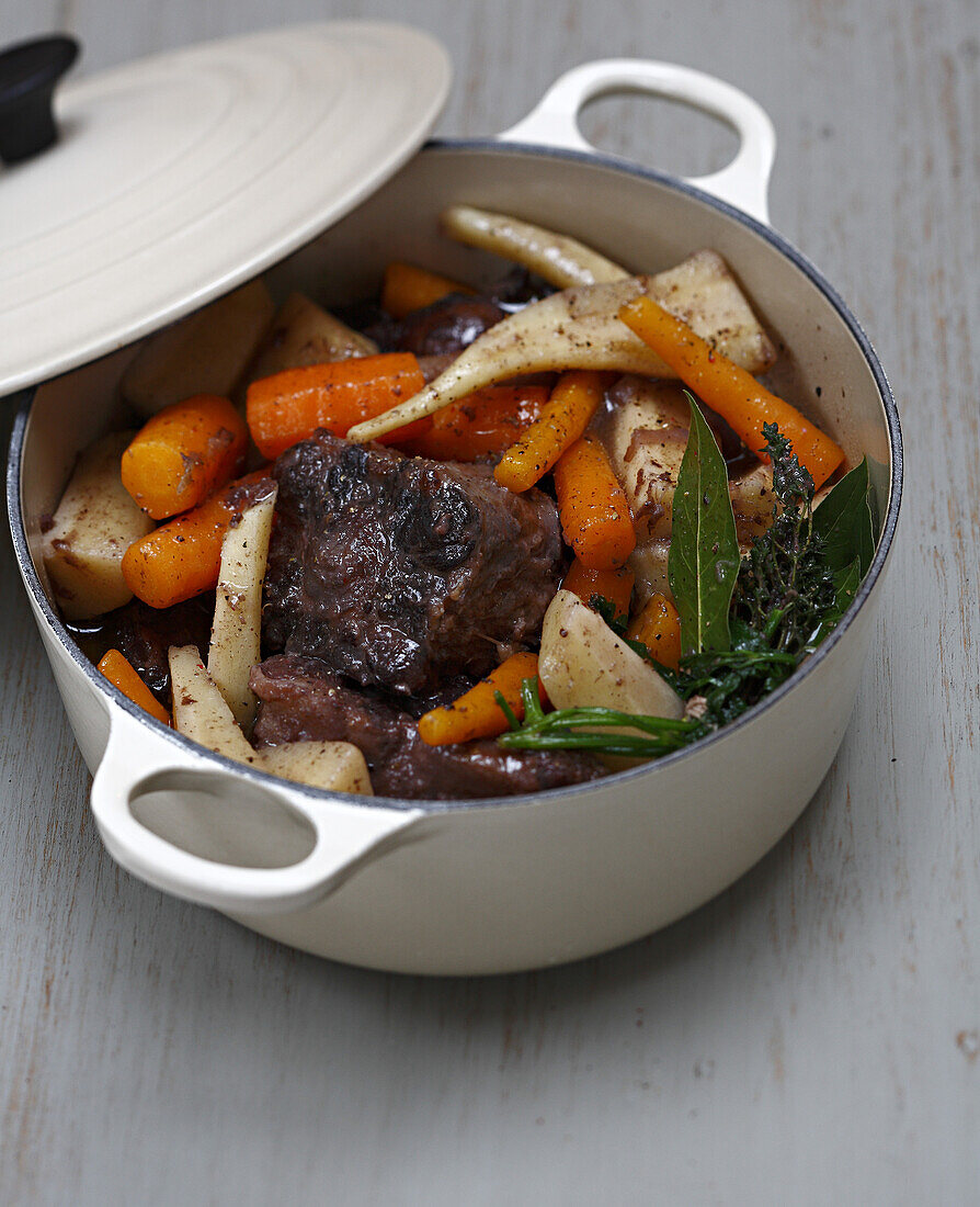 Beef,carrot and parsnip stew