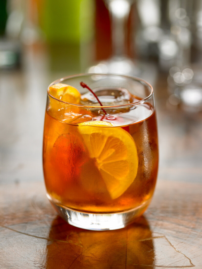 Bourbon-Cocktail Old Fashioned