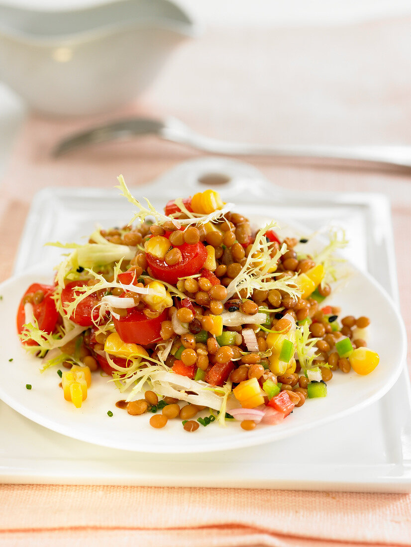 Lentil salad