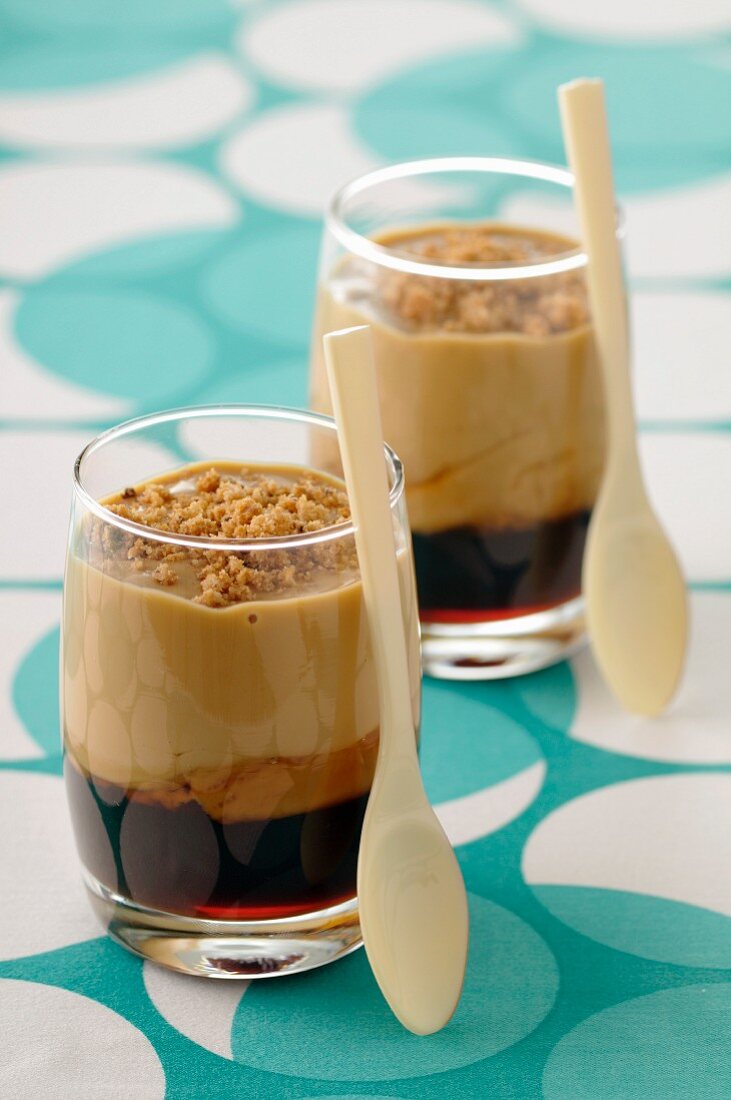 Coffee and Spéculos panacotta