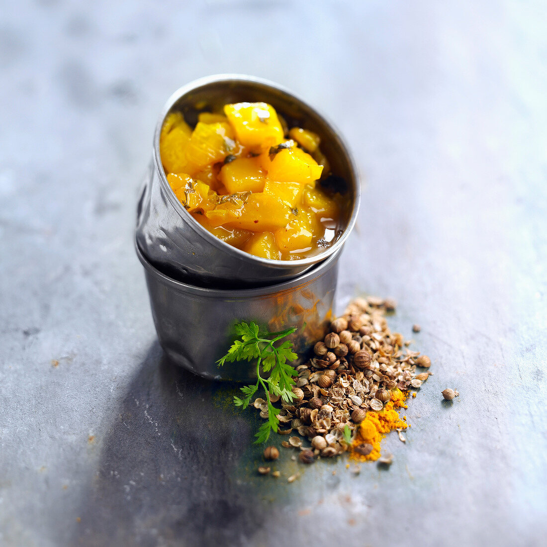 Mango and coriander chutney