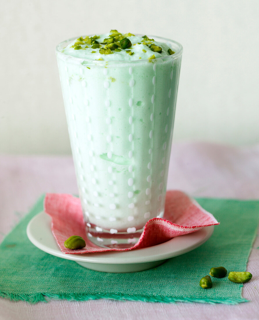 Pistachio mousse