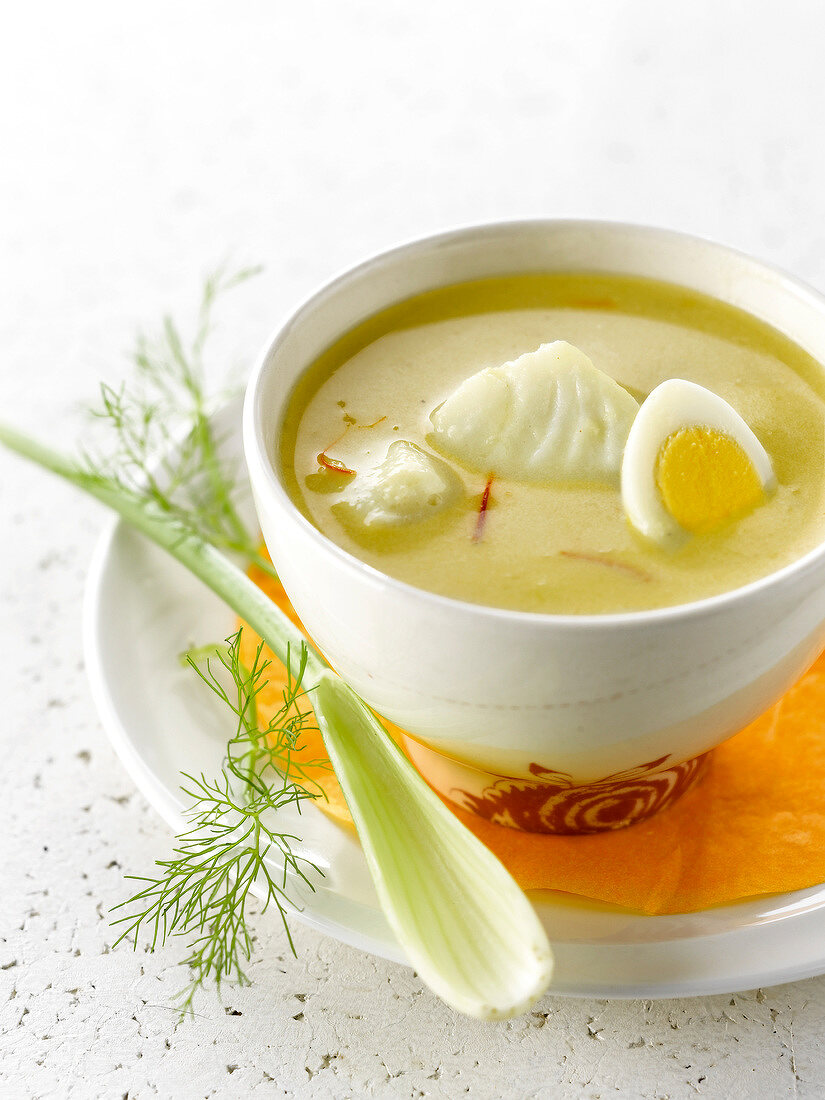 Fish and fennel soup