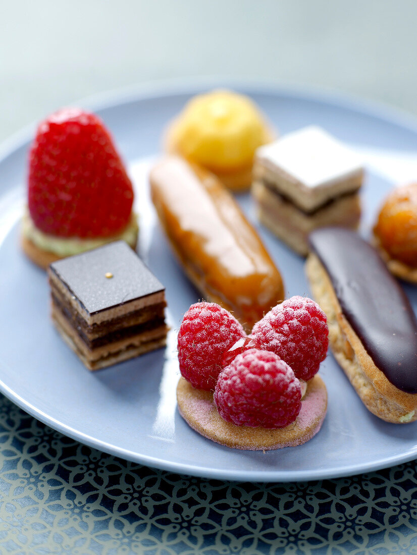Assorted petit-fours