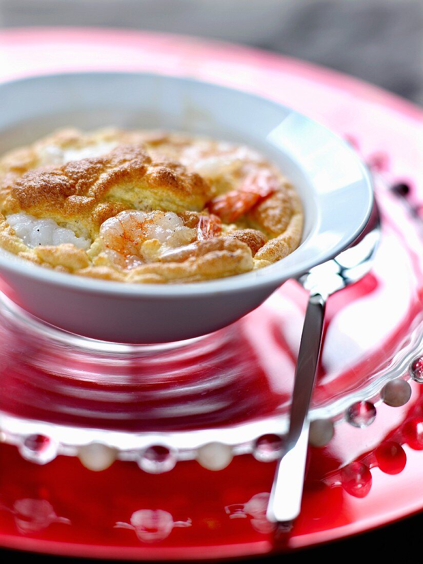 Shrimp soufflé