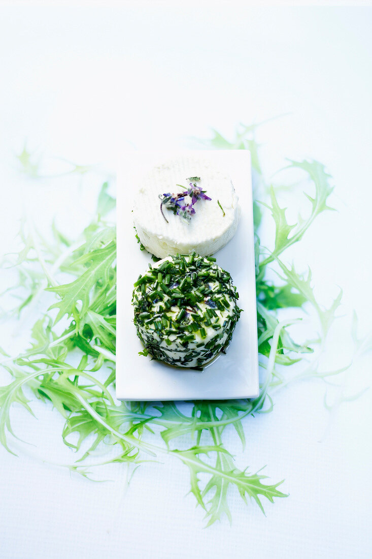 Goat's cheese with herbs