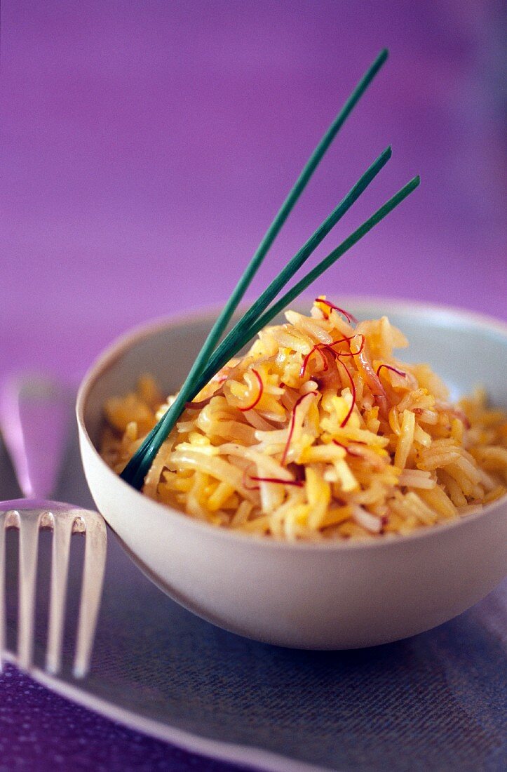 Basmati saffron rice