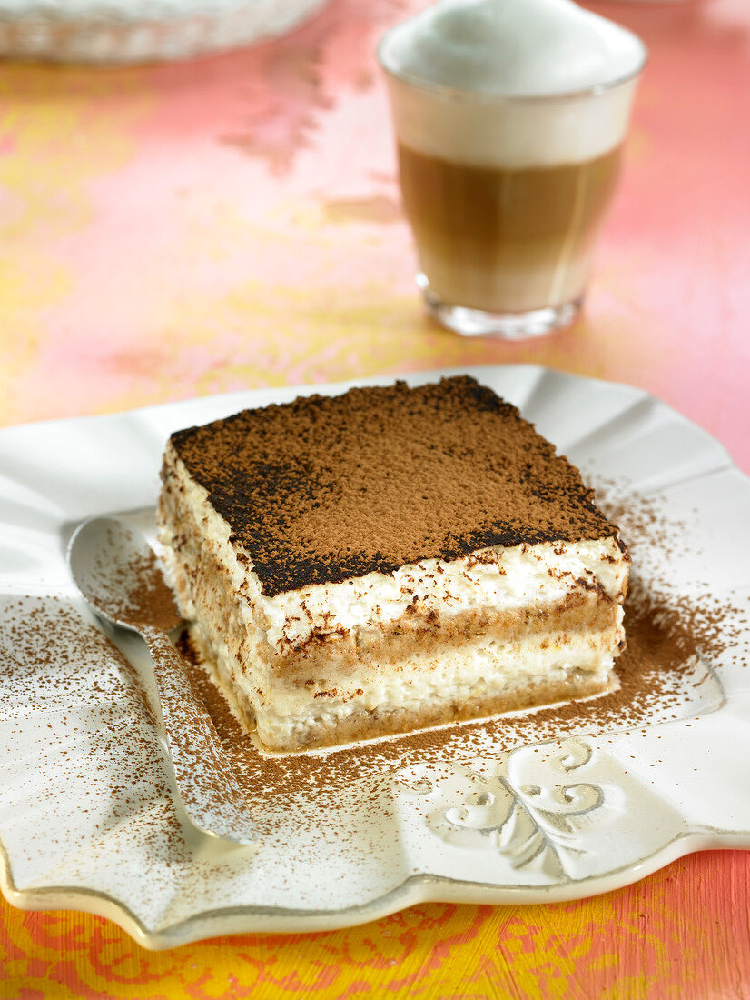 Eine Portion Tiramisu