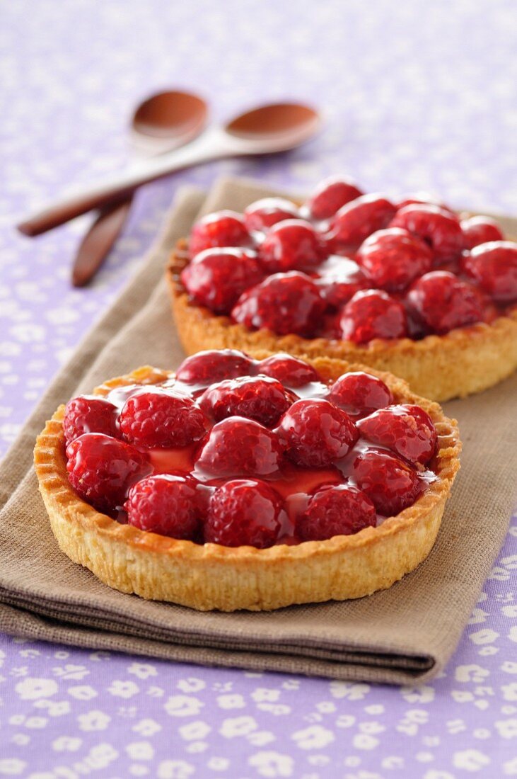 Raspberry tartlets