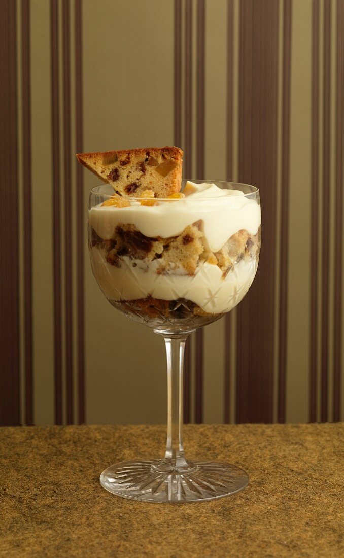 Fruit cake,grape and Grappa Tiramisu