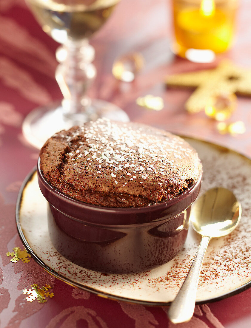 Schokoladensoufflé