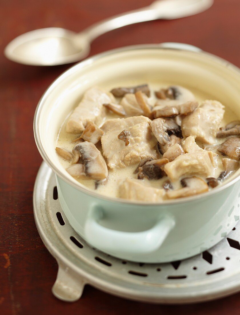 Blanquette de veau à la vanille (Kalbsfrikassee mit Vanille)