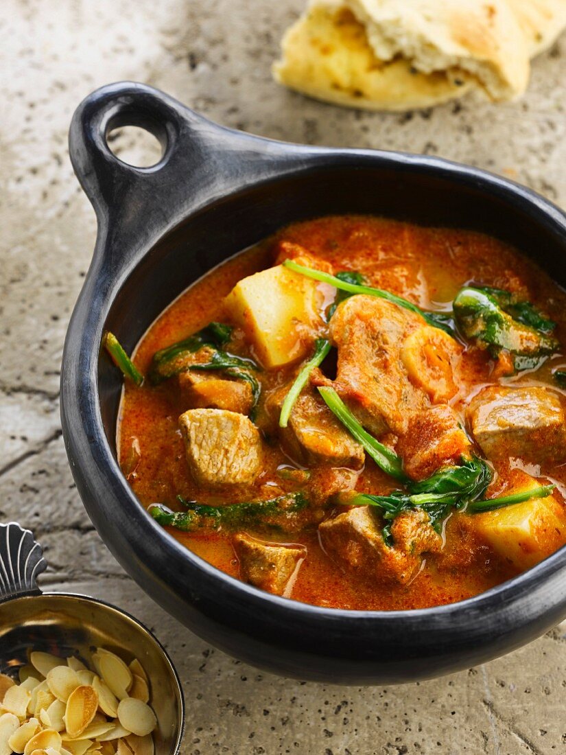 Rotes Curry mit Kalbfleisch