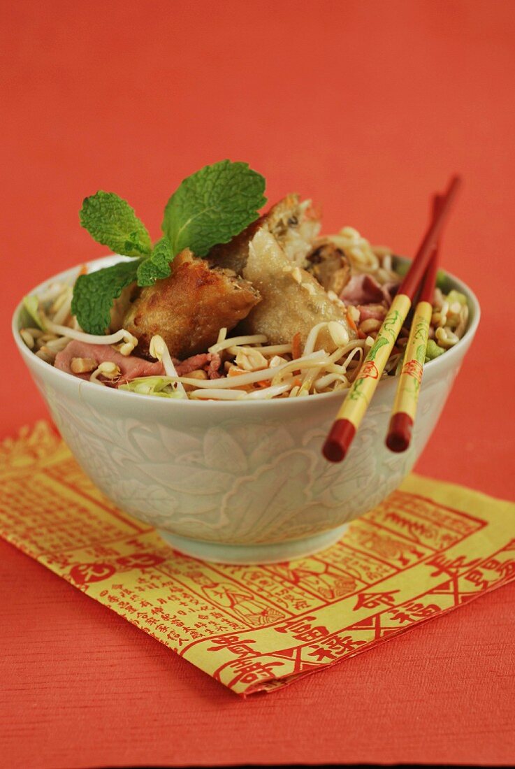 Bo-bun (Vietnamesisches Reisnudelgericht)