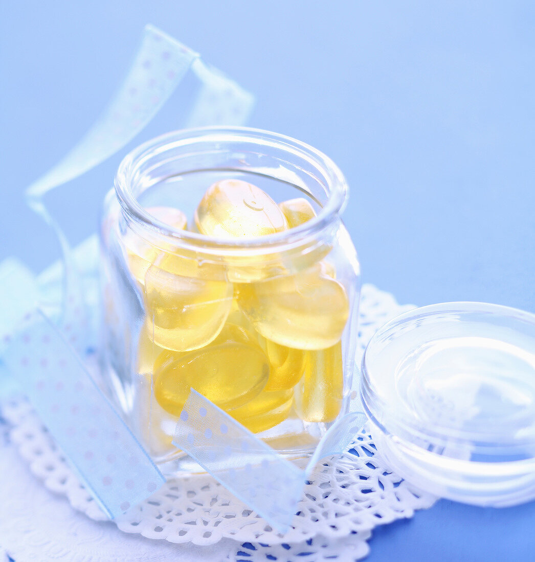 Lemon boiled candies