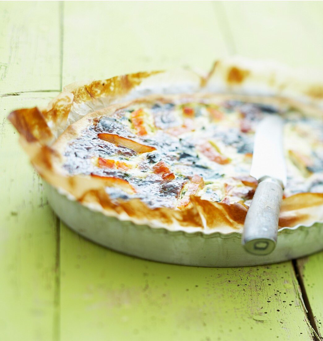 Spinat-Quiche