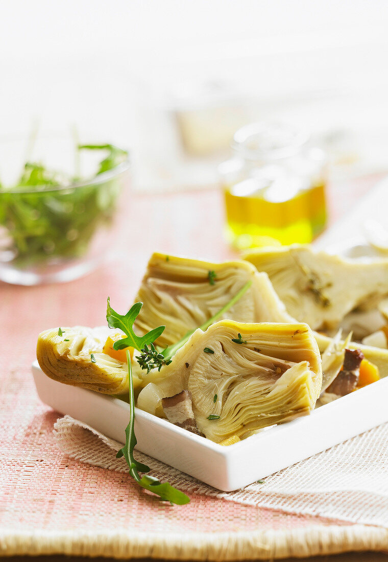 Artichokes à la barigoule