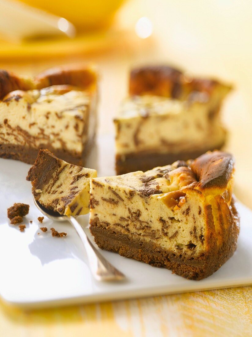 Schokoladen-Cheesecake