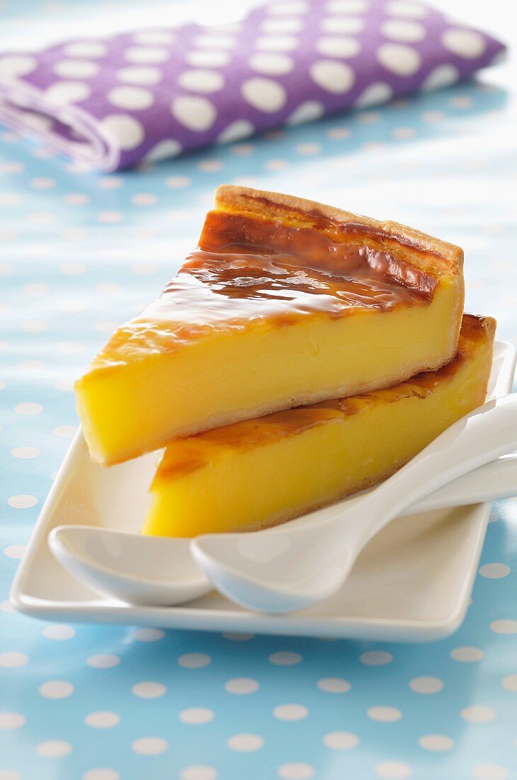 Slices of Flan