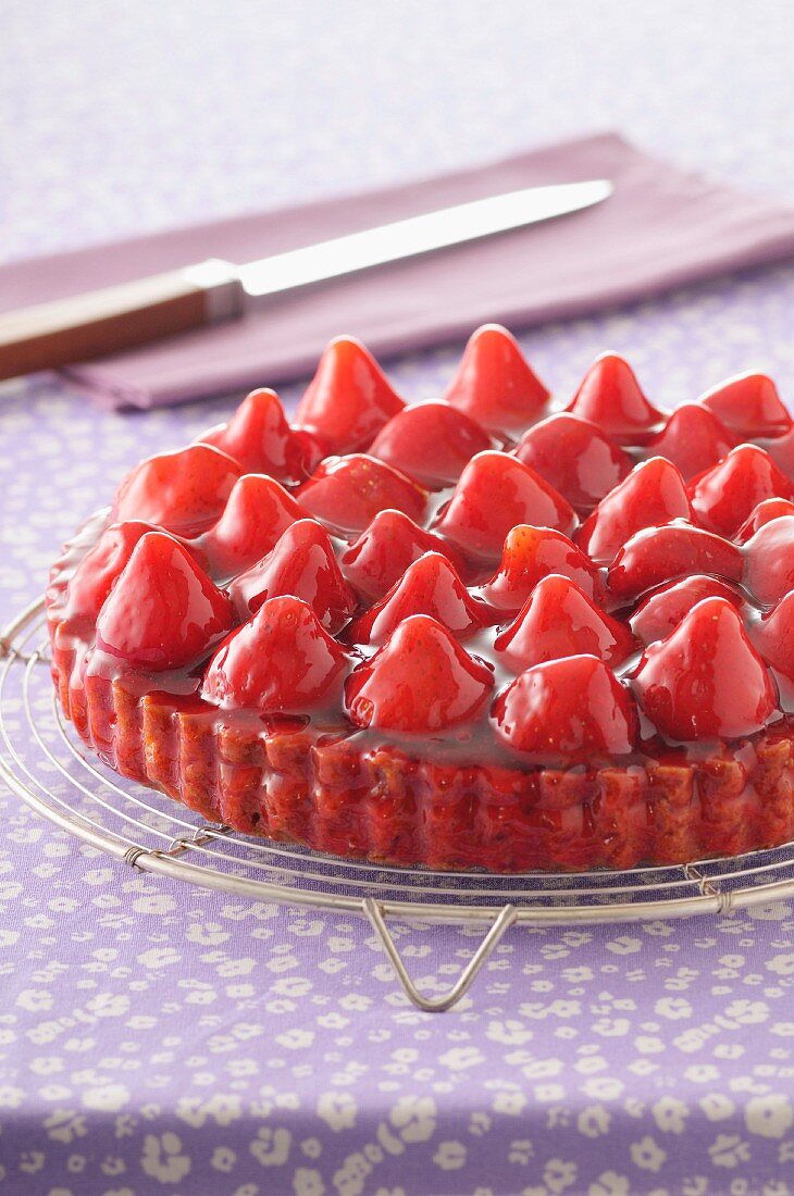 Strawberry tart