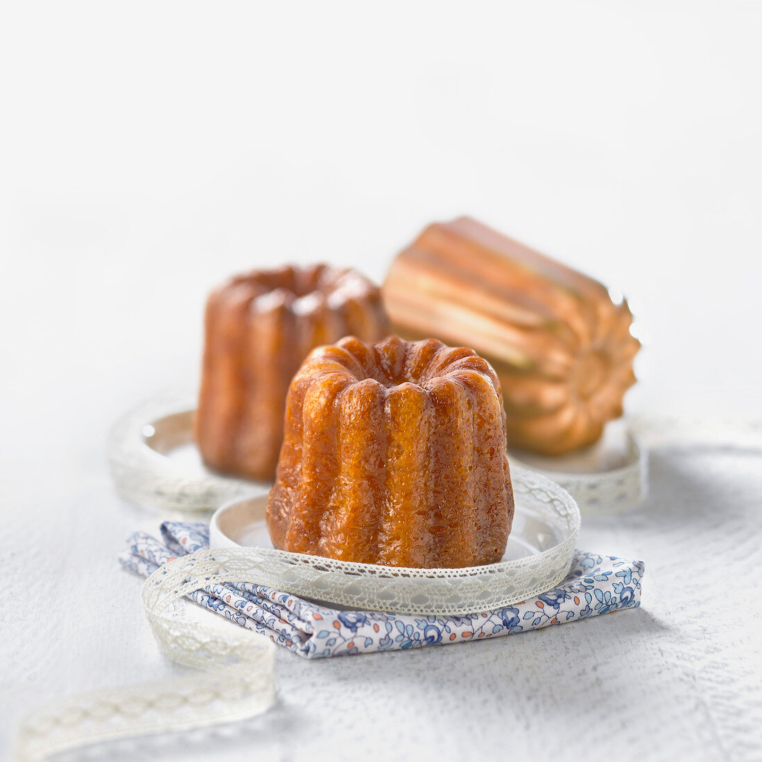 Cannelés traditionnels (Traditionelle Küchlein aus Bordeaux, Frankreich)