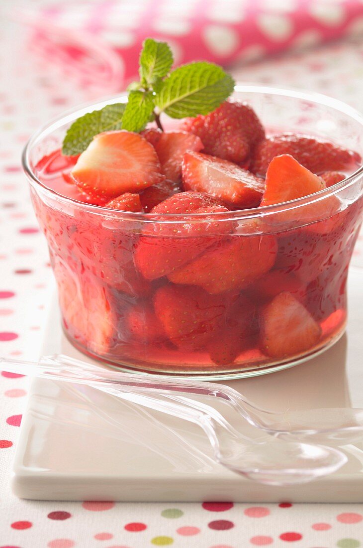 Erdbeersuppe